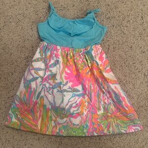 Lilly Pulitzer Girls Emmaline Dress- Size Small